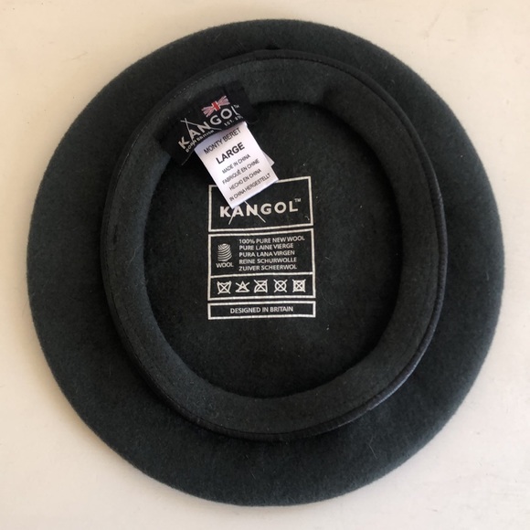 Kangol monty beret size large in evergreen - Picture 3 of 6